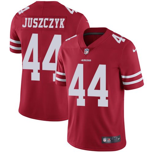 Nike Men & Women & Youth 49ers 44 Kyle Juszczyk Red NFL Vapor Untouchable Limited Jersey,We sell and wholesale Nike Men & Women & Youth 49ers 44 Kyle Juszczyk Red NFL Vapor Untouchable Limited Jersey on line form chian!